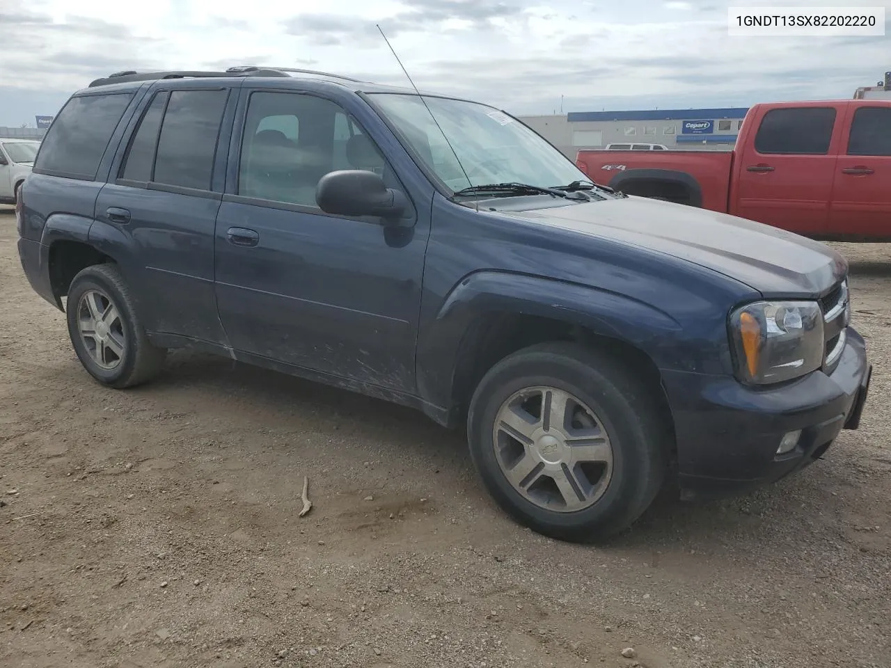 2008 Chevrolet Trailblazer Ls VIN: 1GNDT13SX82202220 Lot: 70384544