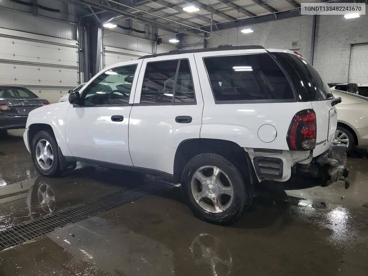 1GNDT13S482243670 2008 Chevrolet Trailblazer Ls