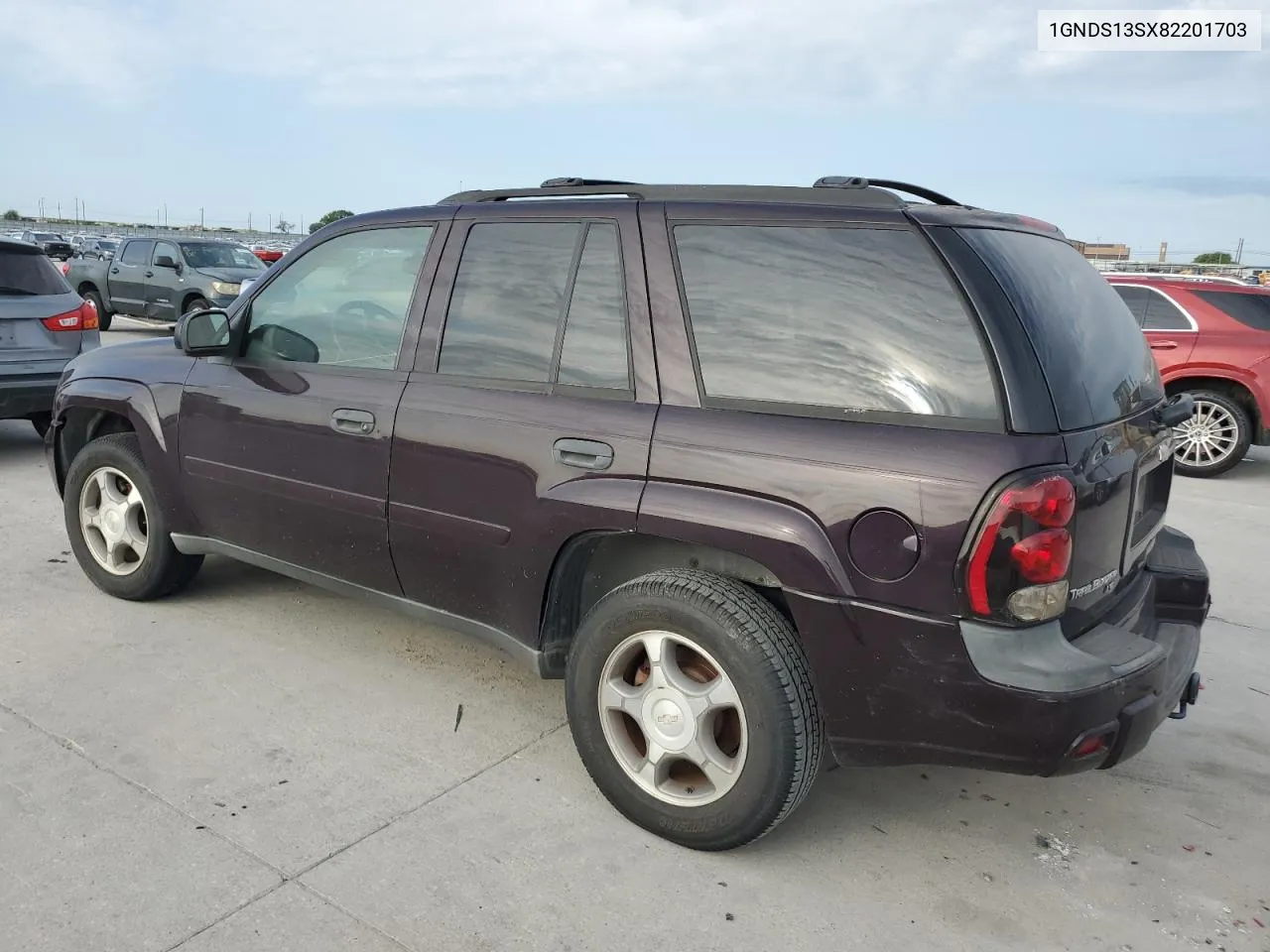 2008 Chevrolet Trailblazer Ls VIN: 1GNDS13SX82201703 Lot: 70963504