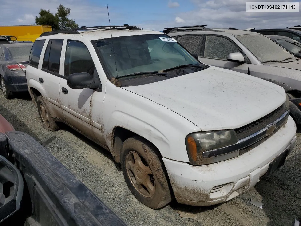 2008 Chevrolet Trailblazer Ls VIN: 1GNDT13S482171143 Lot: 71380484