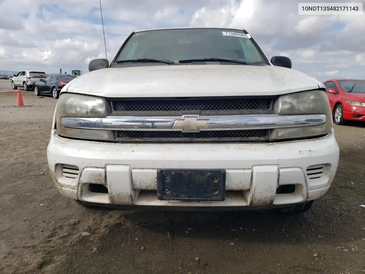 2008 Chevrolet Trailblazer Ls VIN: 1GNDT13S482171143 Lot: 71380484