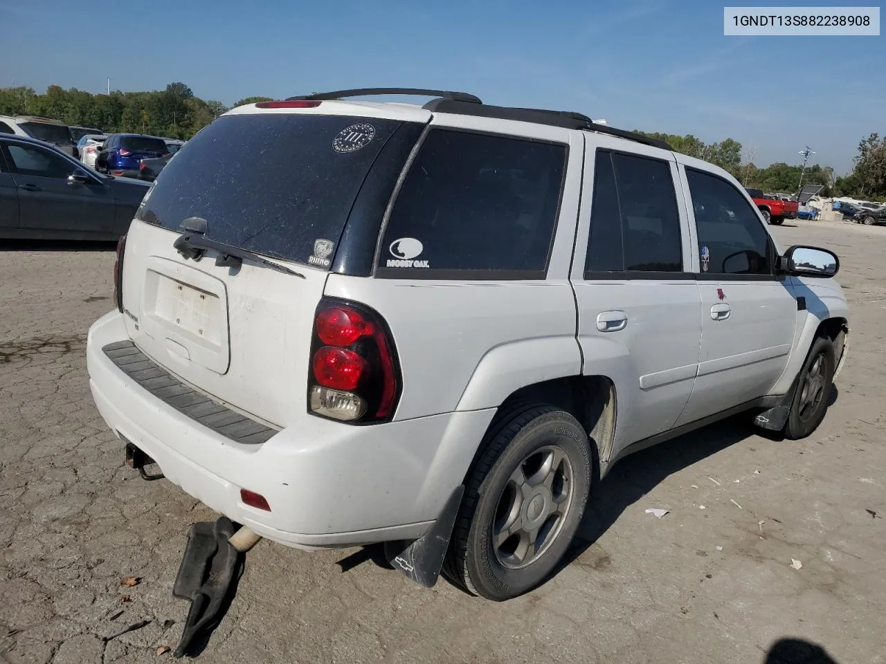 2008 Chevrolet Trailblazer Ls VIN: 1GNDT13S882238908 Lot: 71670804