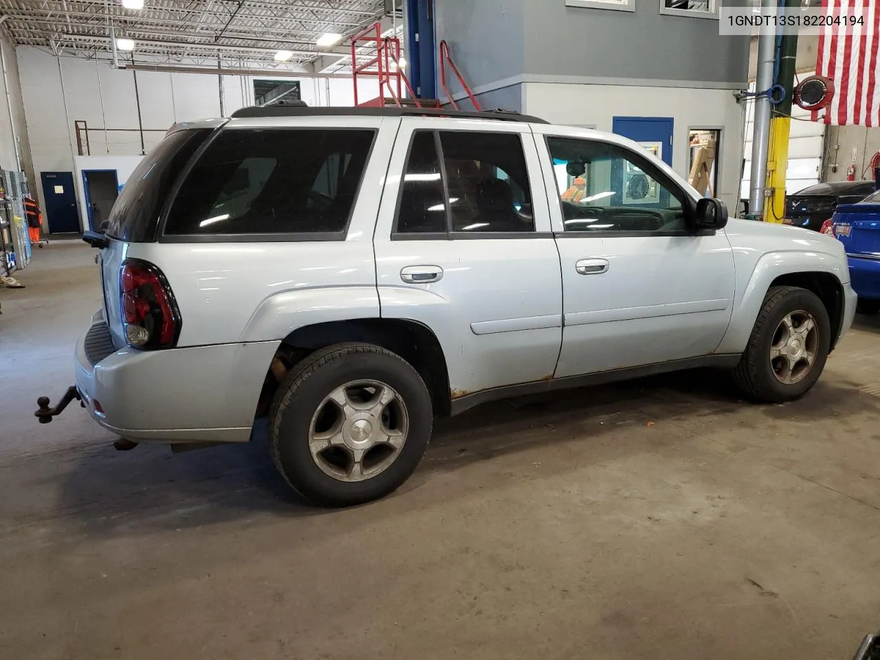 2008 Chevrolet Trailblazer Ls VIN: 1GNDT13S182204194 Lot: 72697374