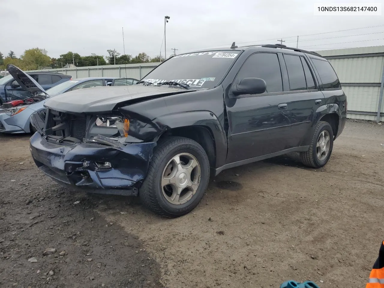 1GNDS13S682147400 2008 Chevrolet Trailblazer Ls