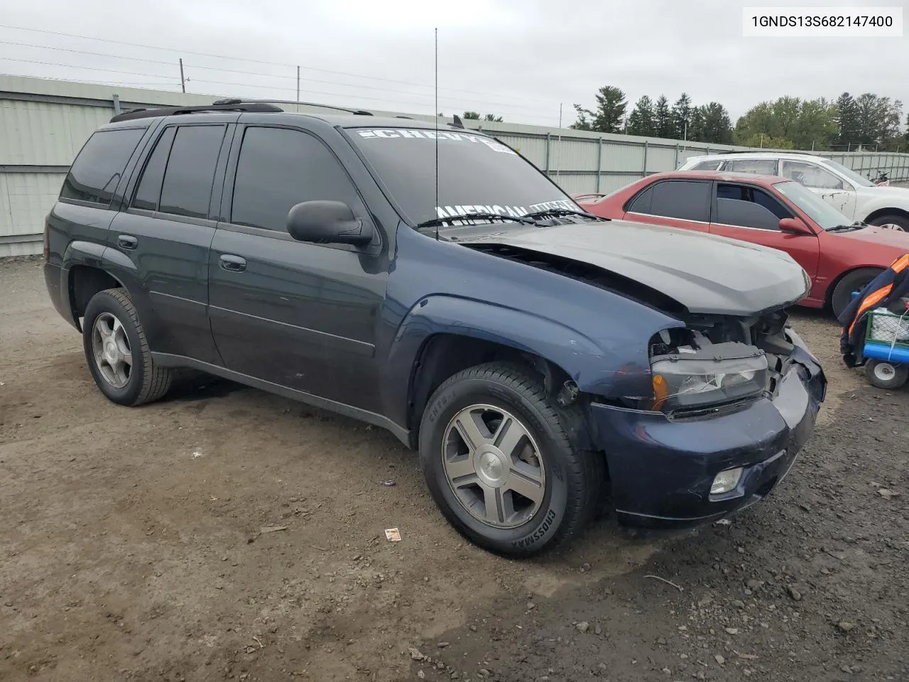 1GNDS13S682147400 2008 Chevrolet Trailblazer Ls