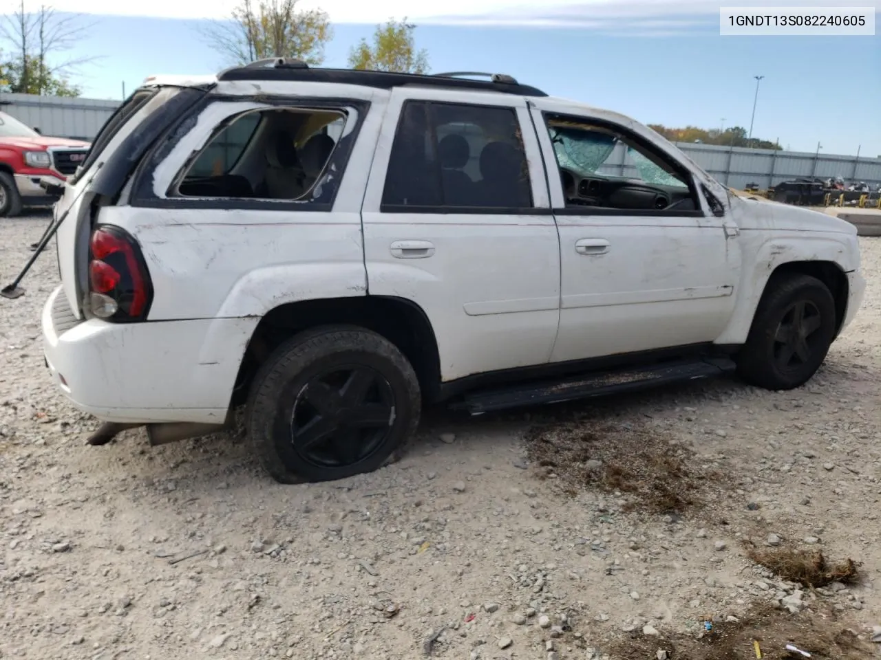 2008 Chevrolet Trailblazer Ls VIN: 1GNDT13S082240605 Lot: 73988674