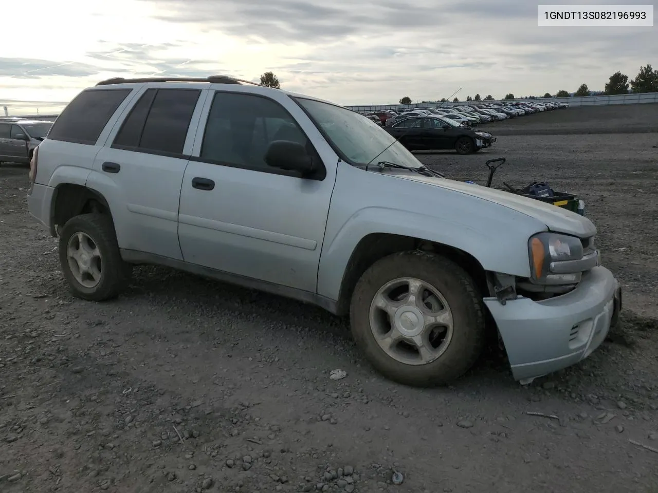 2008 Chevrolet Trailblazer Ls VIN: 1GNDT13S082196993 Lot: 74521814