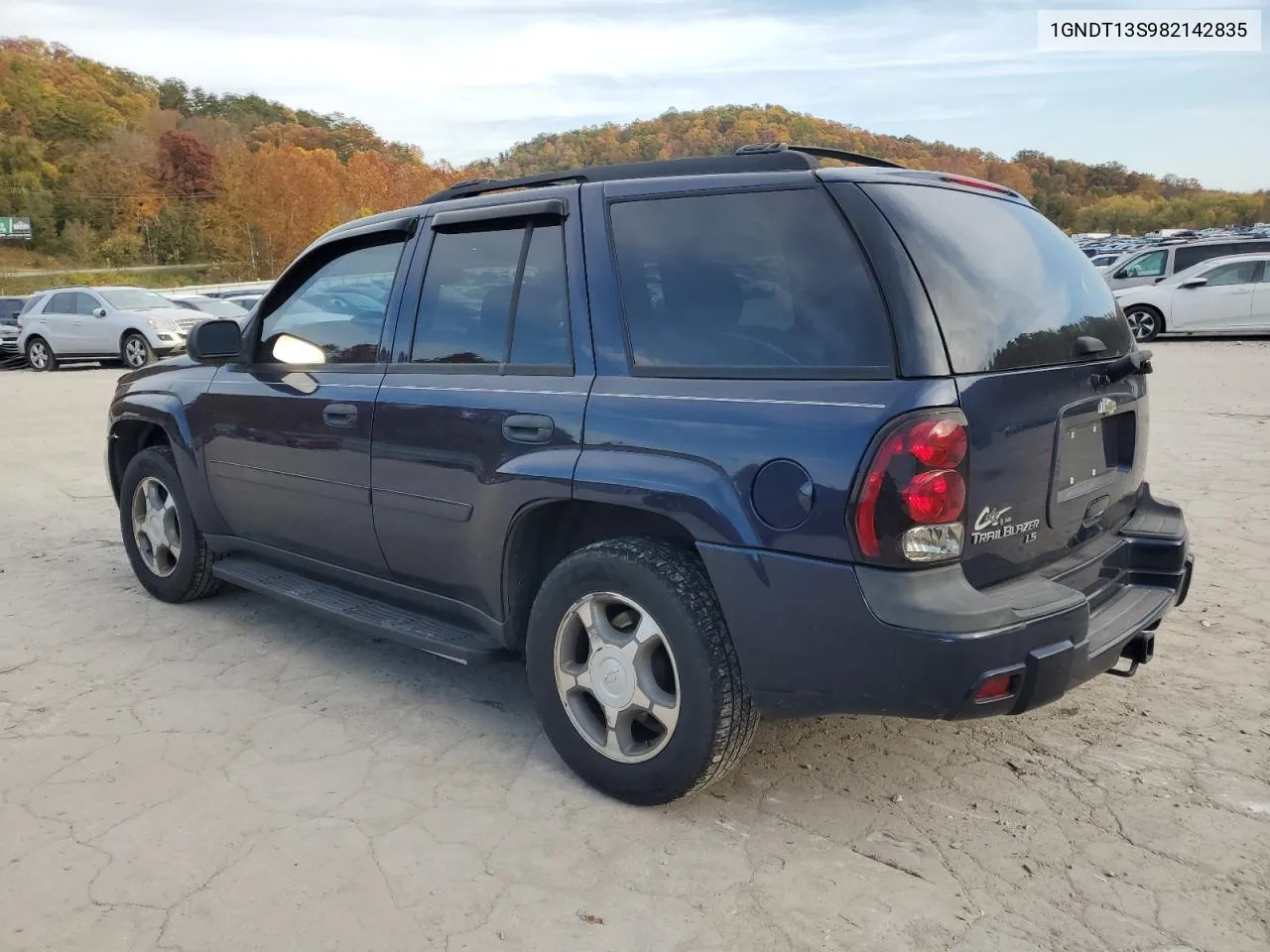 2008 Chevrolet Trailblazer Ls VIN: 1GNDT13S982142835 Lot: 76342304