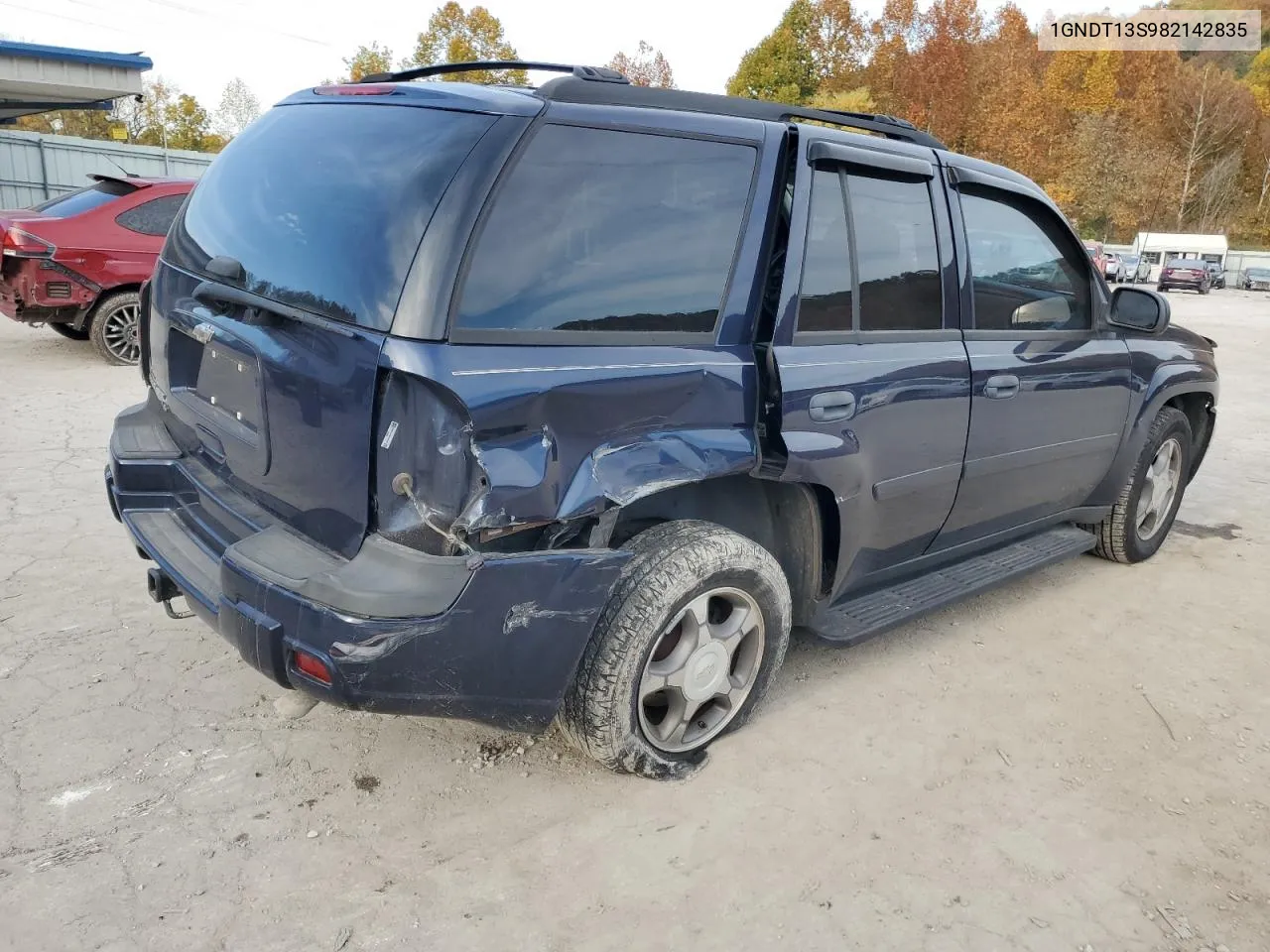 2008 Chevrolet Trailblazer Ls VIN: 1GNDT13S982142835 Lot: 76342304