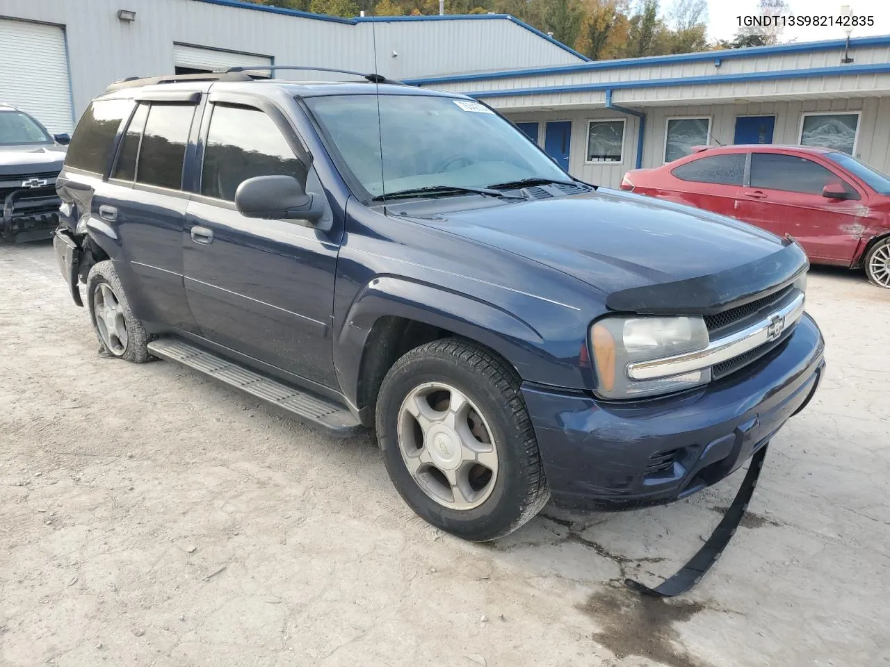 2008 Chevrolet Trailblazer Ls VIN: 1GNDT13S982142835 Lot: 76342304