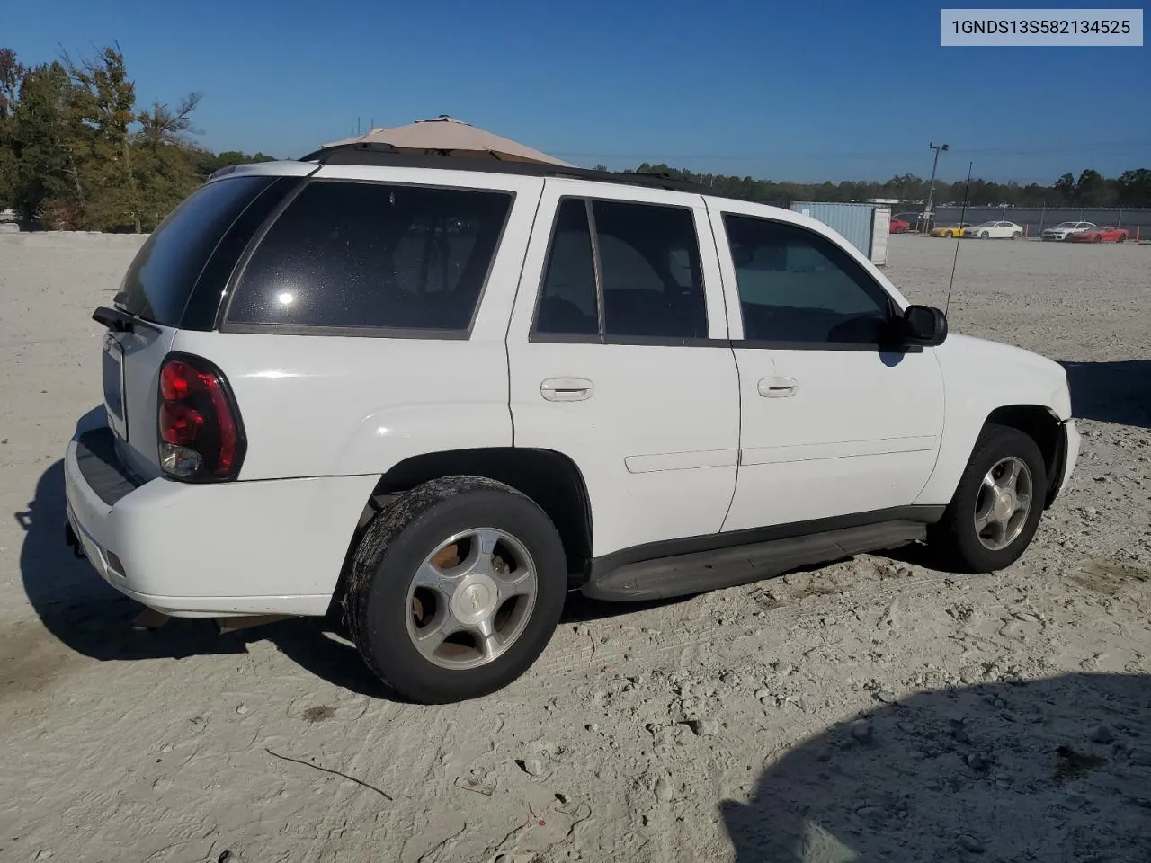 2008 Chevrolet Trailblazer Ls VIN: 1GNDS13S582134525 Lot: 77259354