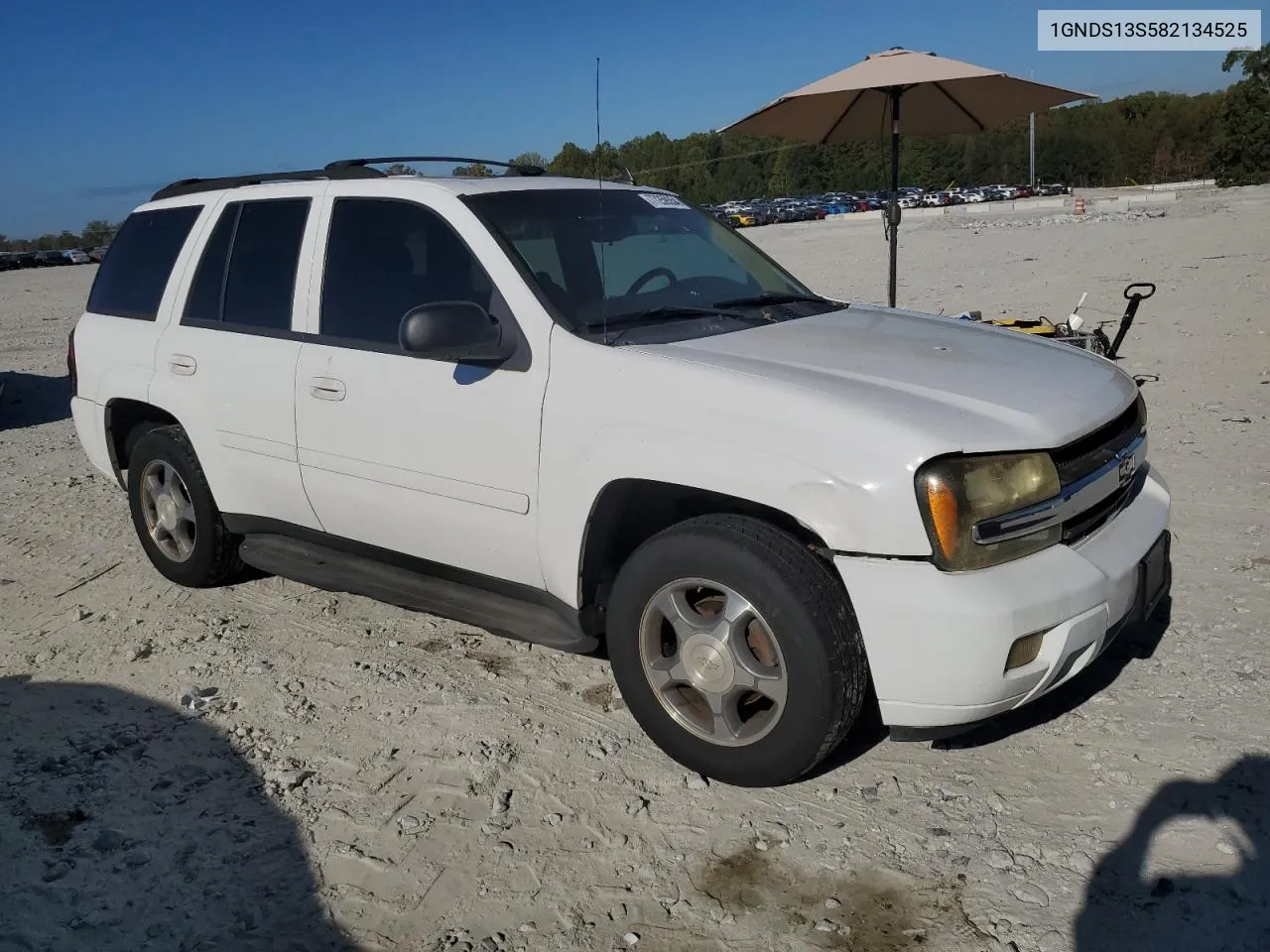 2008 Chevrolet Trailblazer Ls VIN: 1GNDS13S582134525 Lot: 77259354