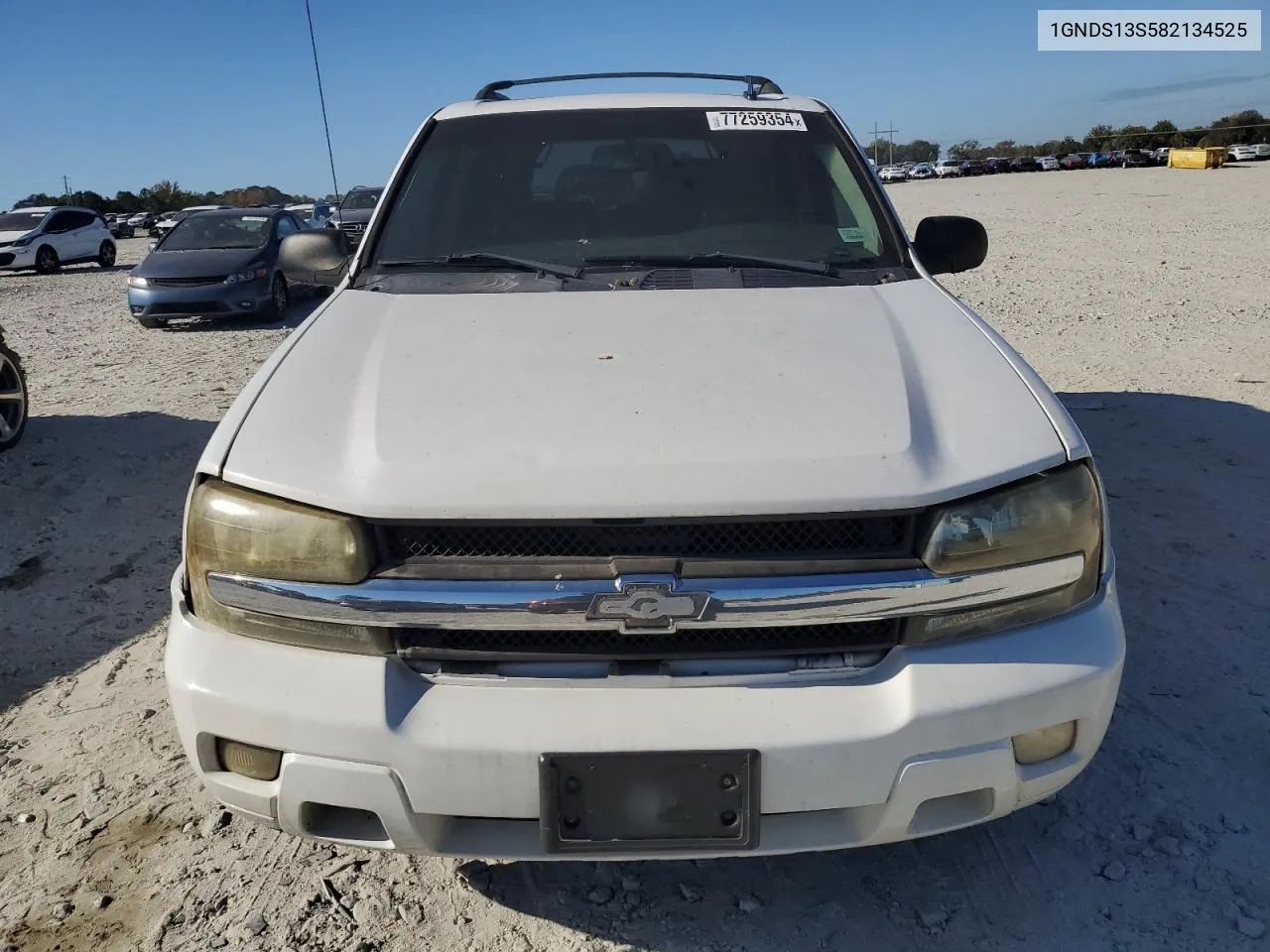 2008 Chevrolet Trailblazer Ls VIN: 1GNDS13S582134525 Lot: 77259354