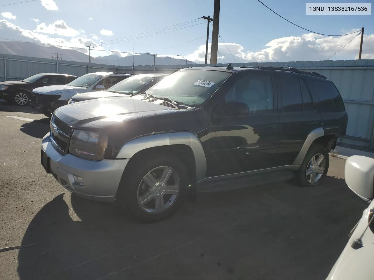 2008 Chevrolet Trailblazer Ls VIN: 1GNDT13S382167536 Lot: 77608254