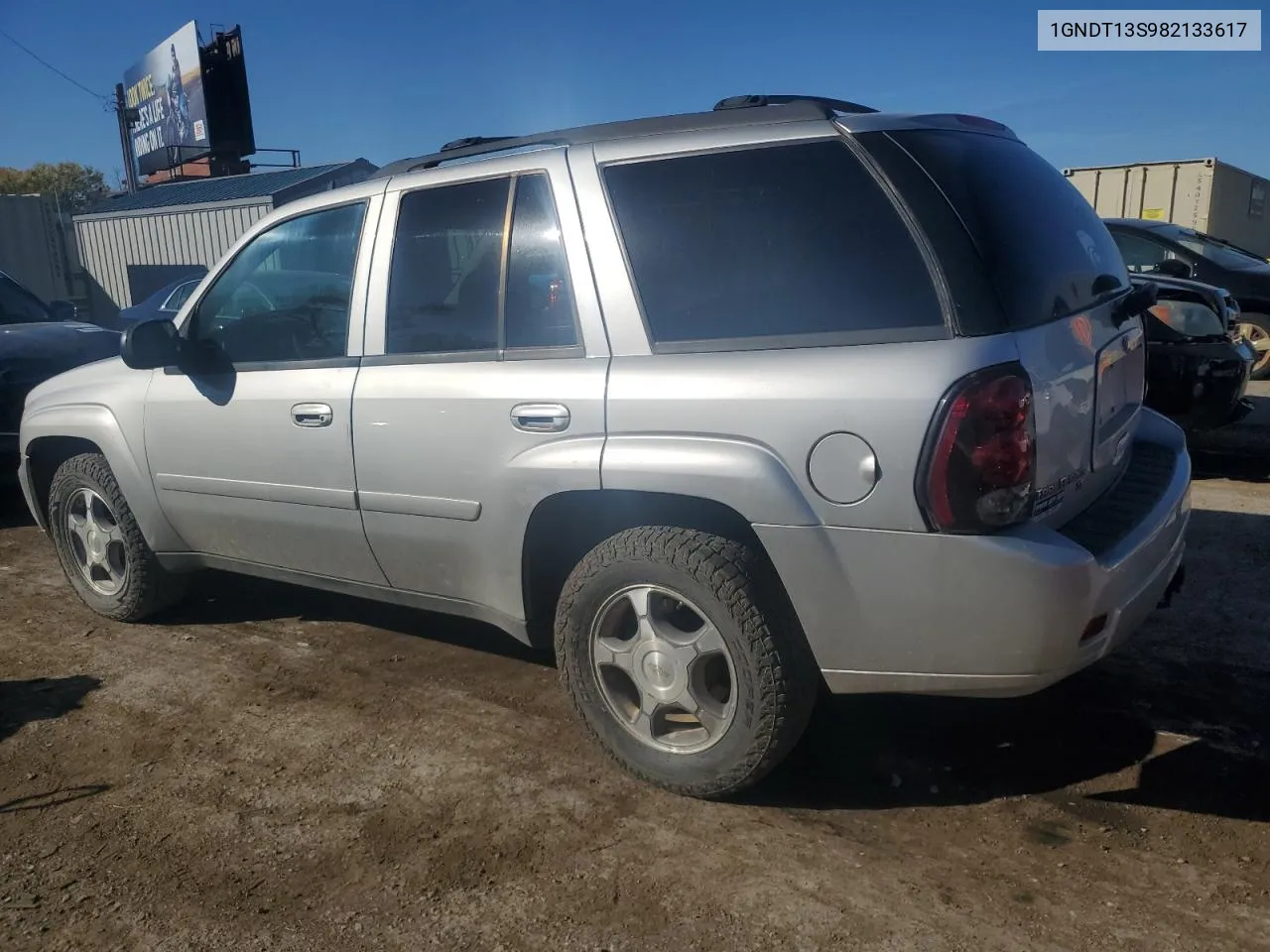 1GNDT13S982133617 2008 Chevrolet Trailblazer Ls