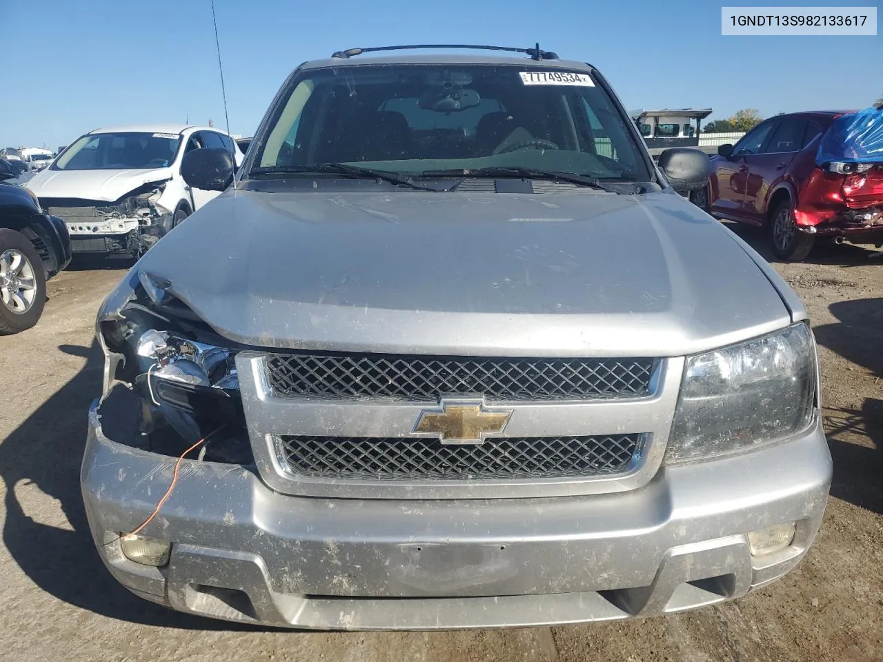 1GNDT13S982133617 2008 Chevrolet Trailblazer Ls