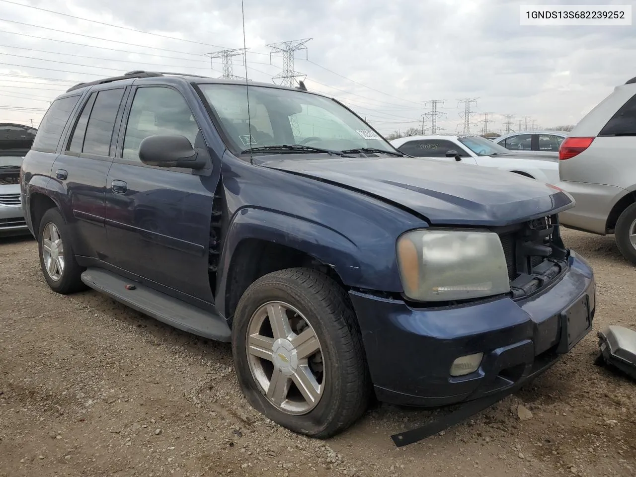 2008 Chevrolet Trailblazer Ls VIN: 1GNDS13S682239252 Lot: 78231374