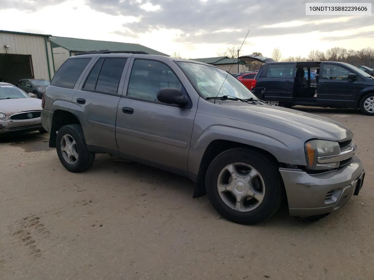 1GNDT13S882239606 2008 Chevrolet Trailblazer Ls