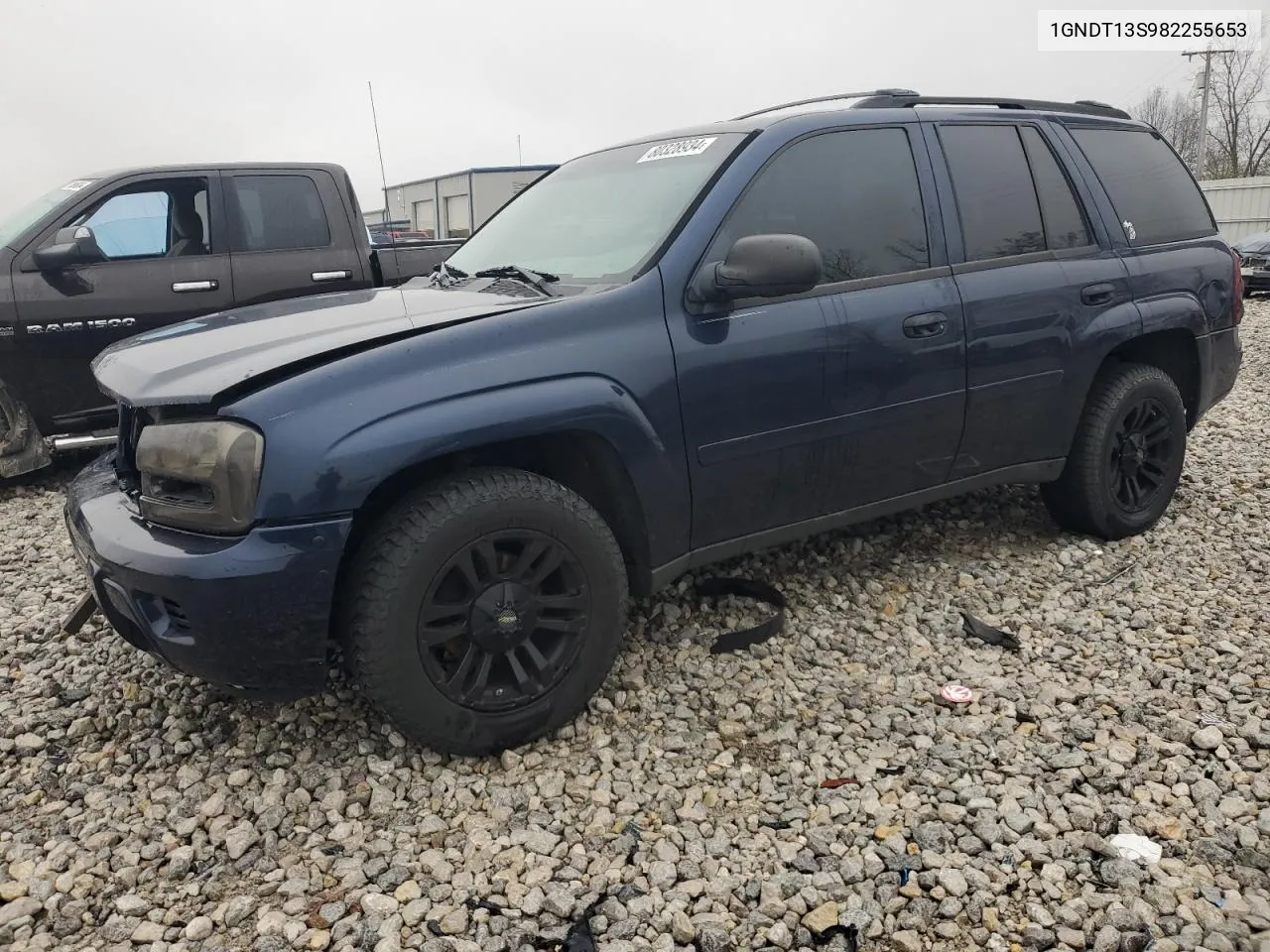 2008 Chevrolet Trailblazer Ls VIN: 1GNDT13S982255653 Lot: 80328934