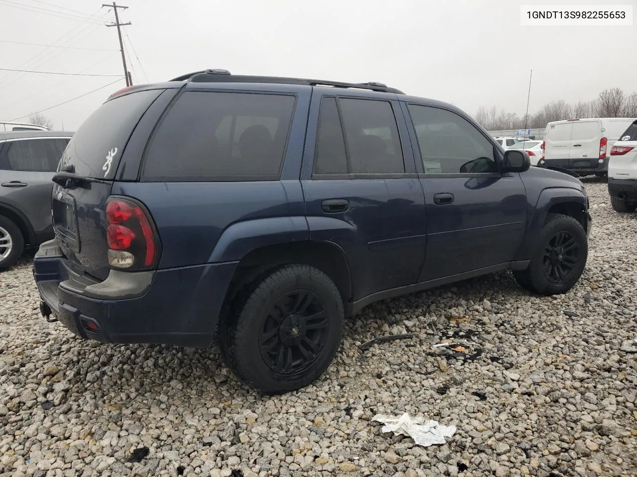 2008 Chevrolet Trailblazer Ls VIN: 1GNDT13S982255653 Lot: 80328934