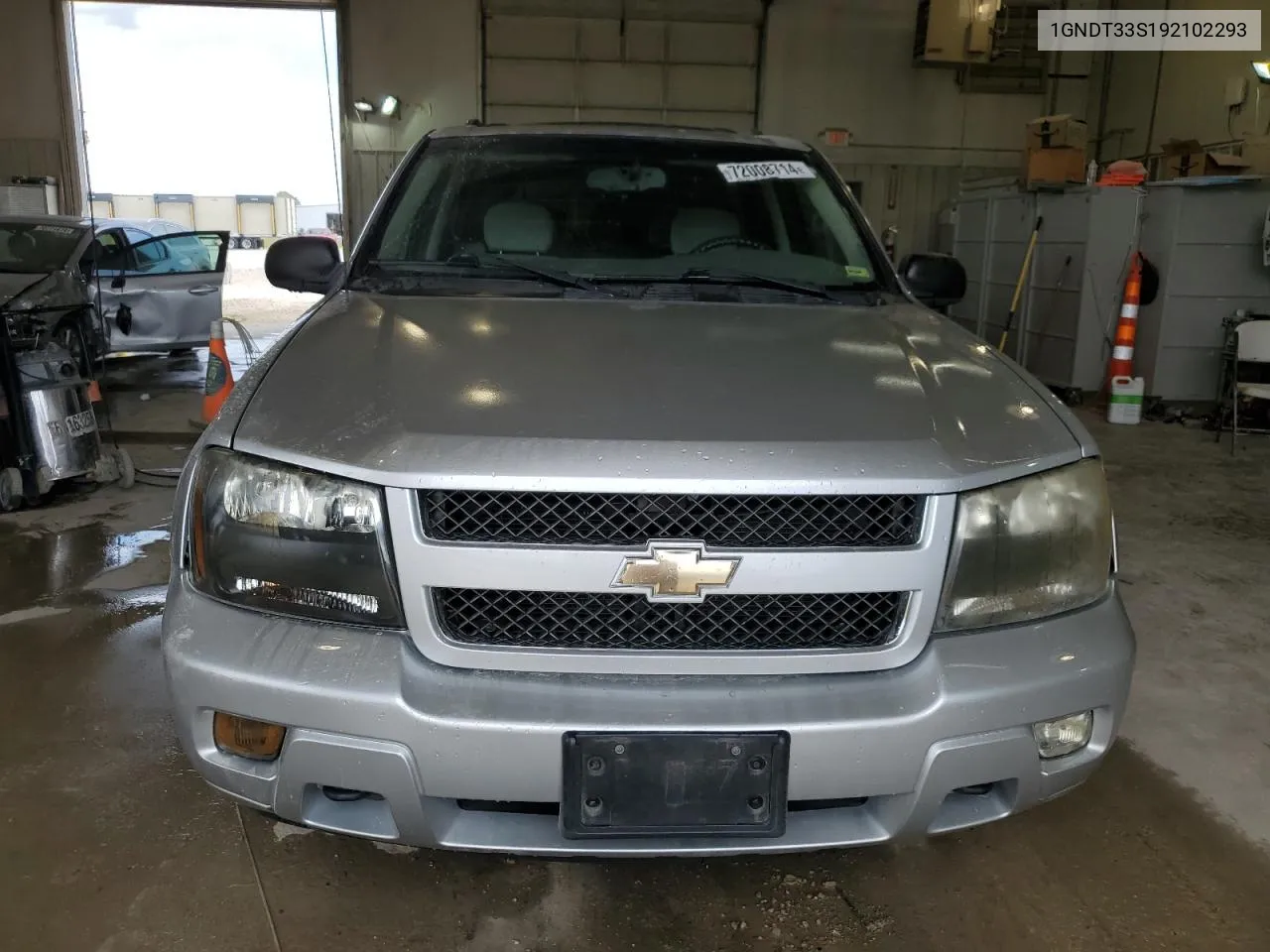 2009 Chevrolet Trailblazer Lt VIN: 1GNDT33S192102293 Lot: 72008714