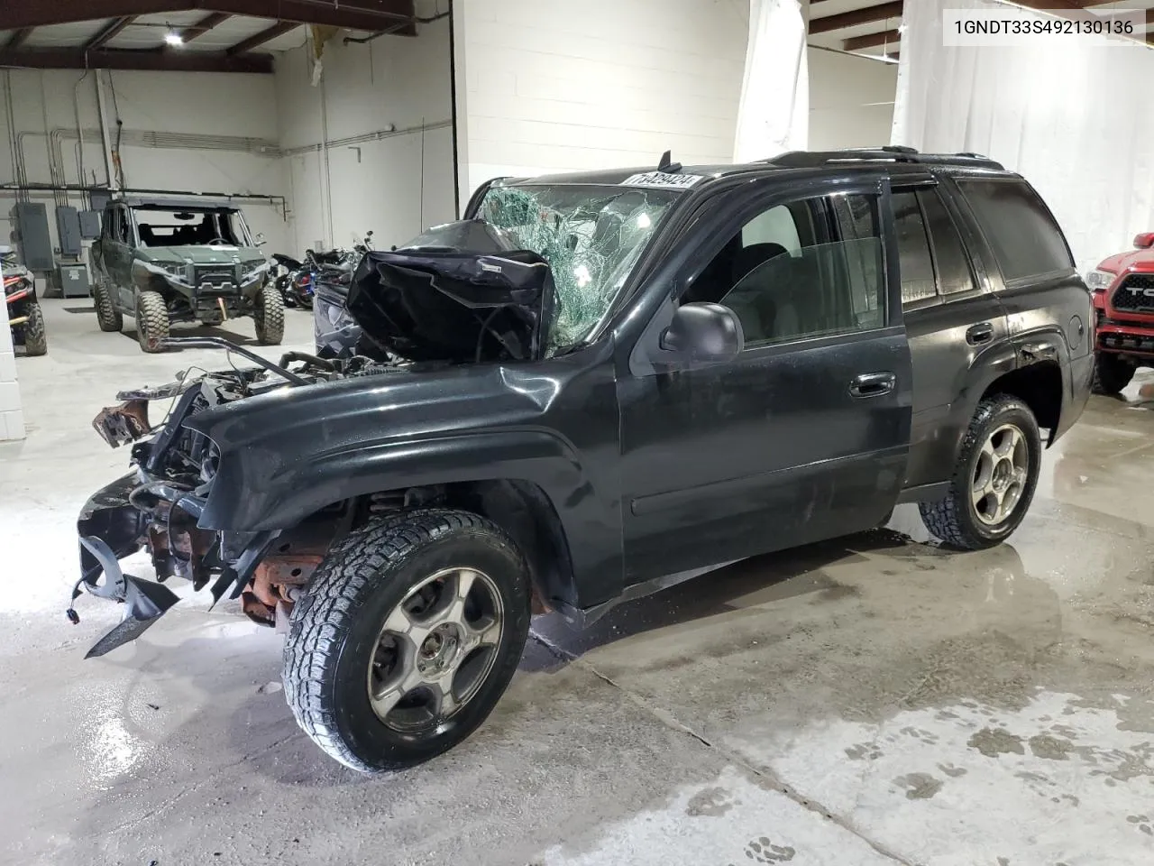 2009 Chevrolet Trailblazer Lt VIN: 1GNDT33S492130136 Lot: 73429424