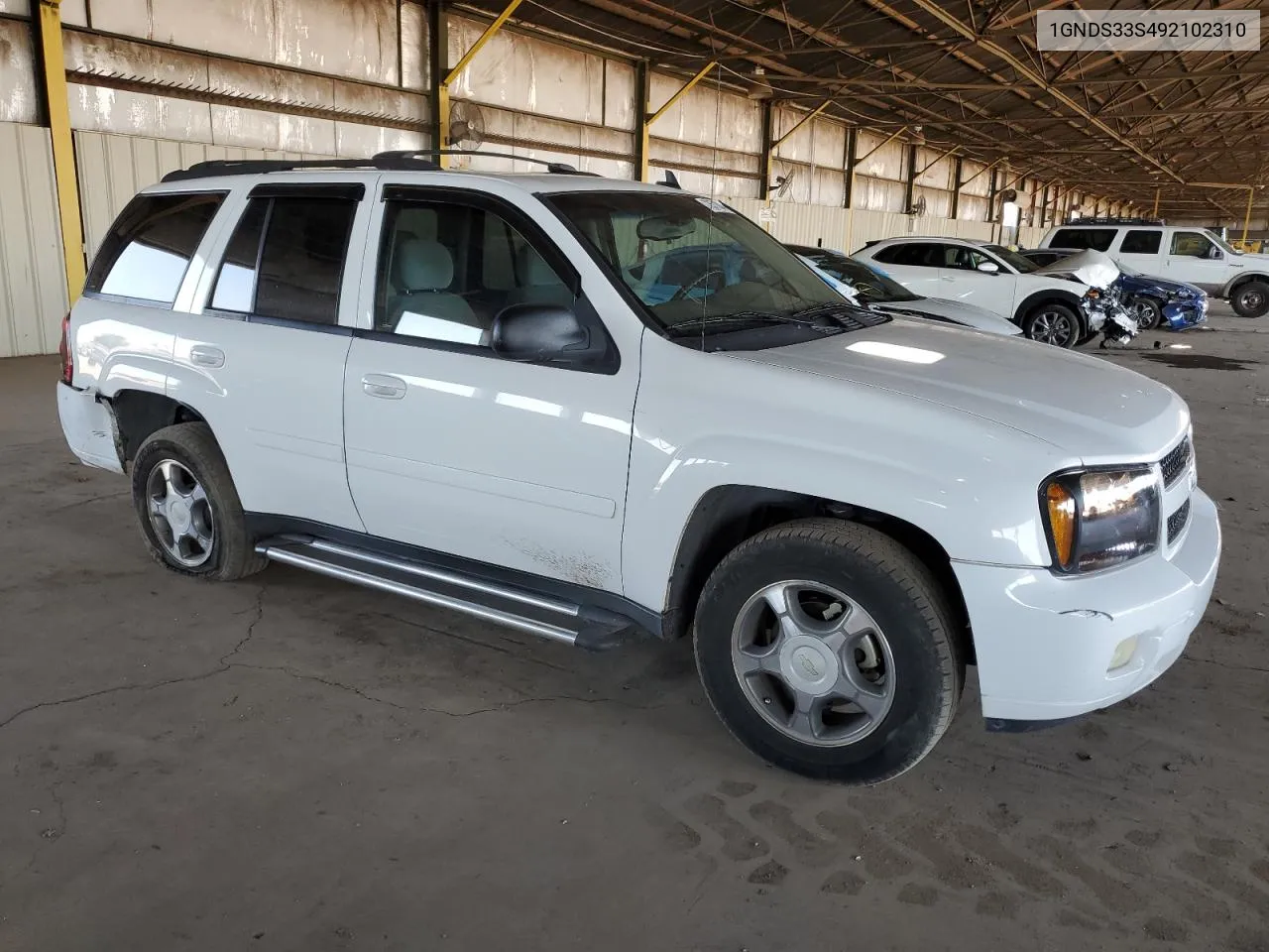 2009 Chevrolet Trailblazer Lt VIN: 1GNDS33S492102310 Lot: 73571844