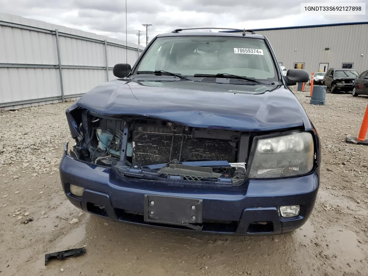 2009 Chevrolet Trailblazer Lt VIN: 1GNDT33S692127898 Lot: 78659374