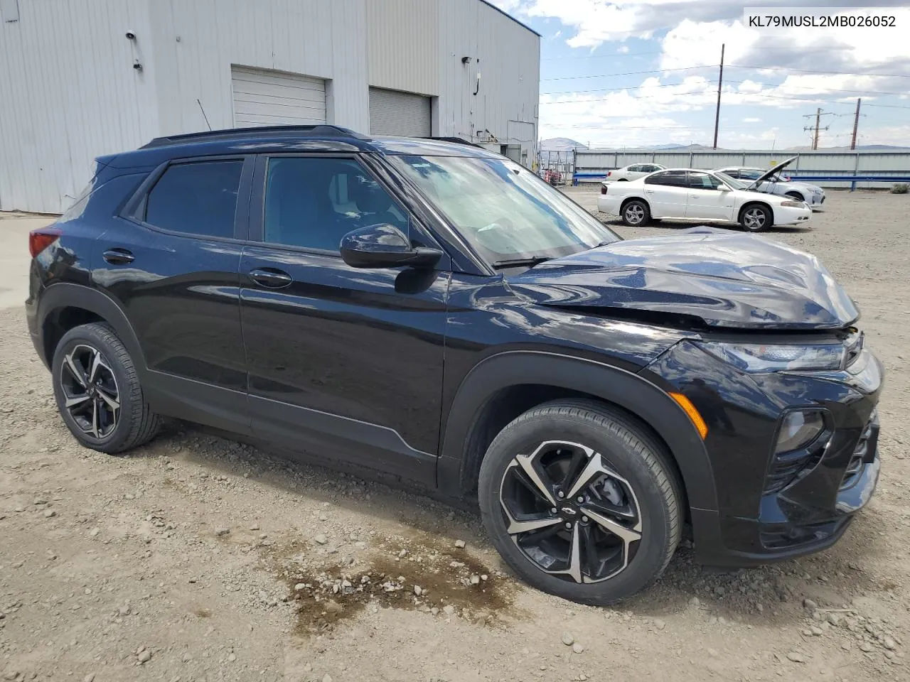 2021 Chevrolet Trailblazer Rs VIN: KL79MUSL2MB026052 Lot: 57905674