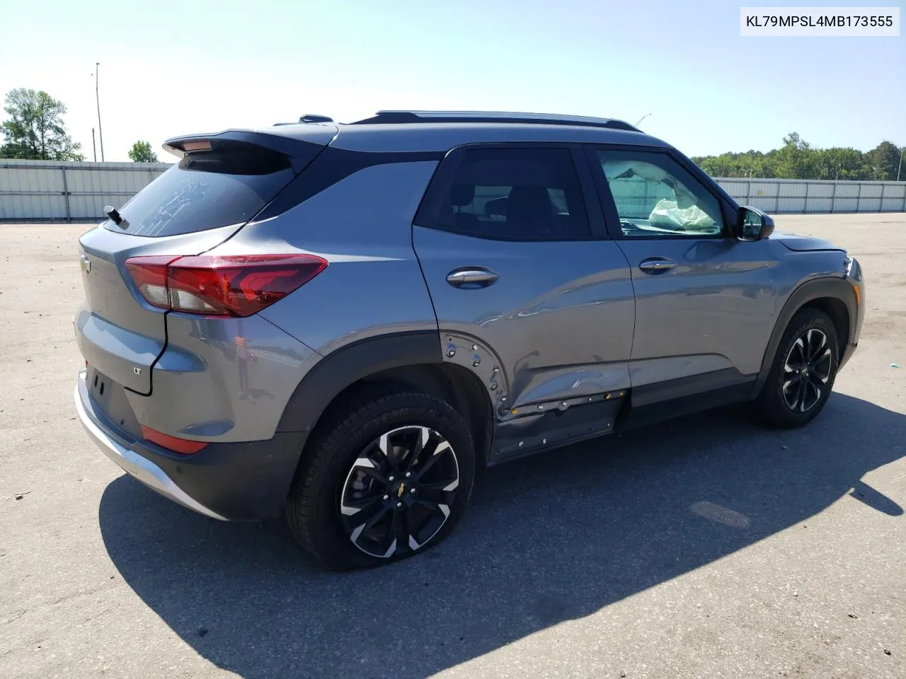 2021 Chevrolet Trailblazer Lt VIN: KL79MPSL4MB173555 Lot: 58296884