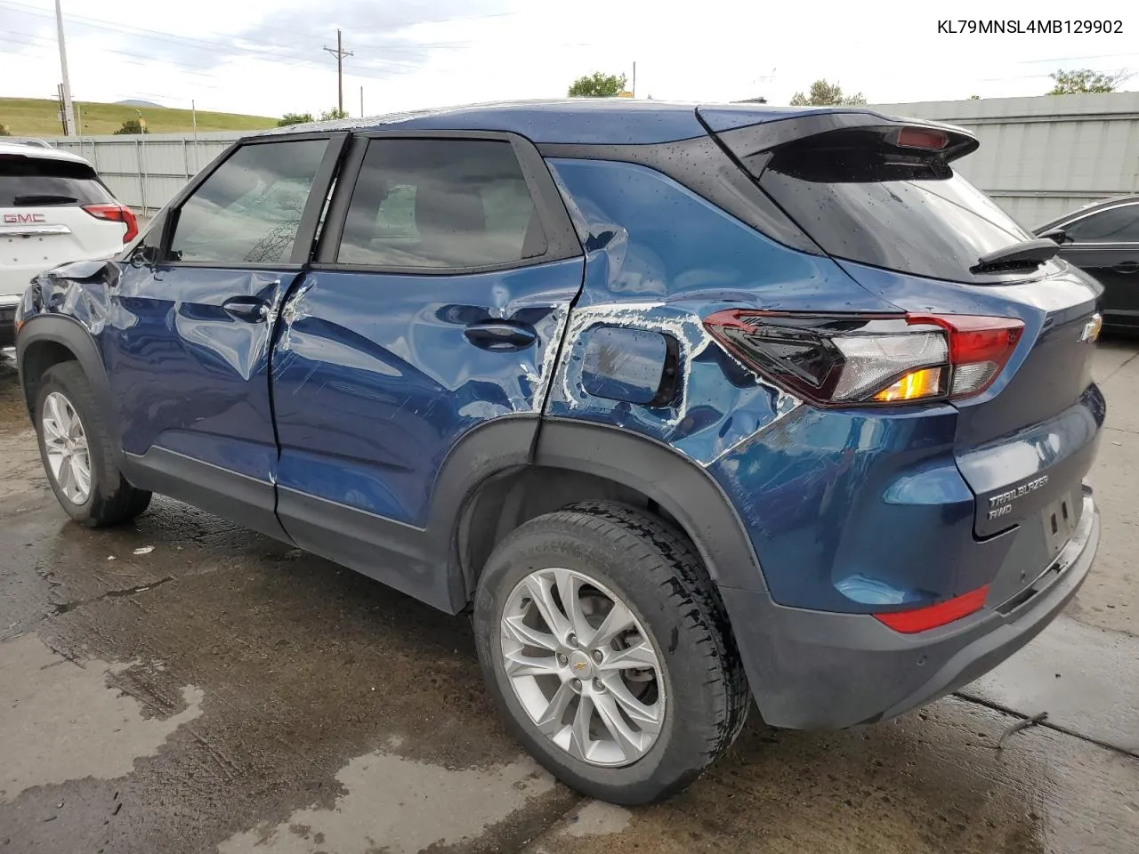 2021 Chevrolet Trailblazer Ls VIN: KL79MNSL4MB129902 Lot: 60773114