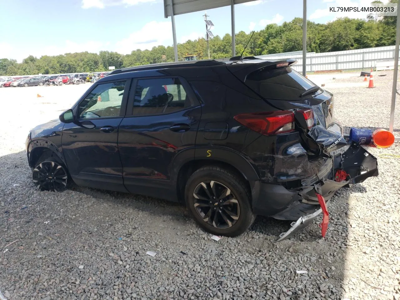 2021 Chevrolet Trailblazer Lt VIN: KL79MPSL4MB003213 Lot: 61727964