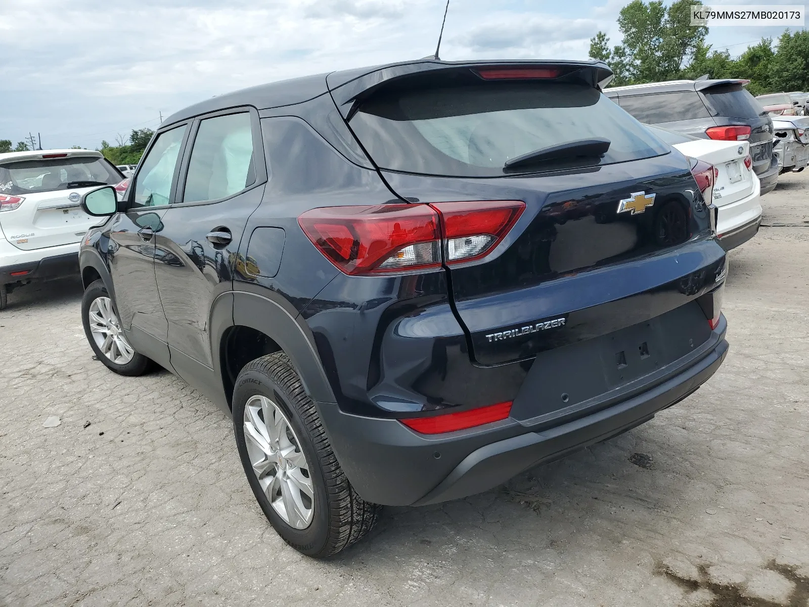 2021 Chevrolet Trailblazer Ls VIN: KL79MMS27MB020173 Lot: 64863984