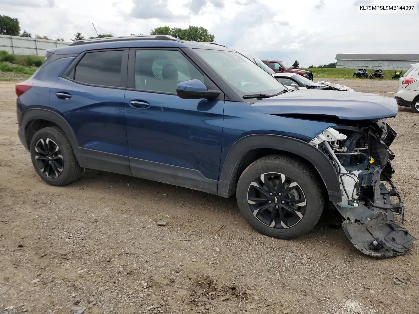 2021 Chevrolet Trailblazer Lt VIN: KL79MPSL9MB144097 Lot: 65352214