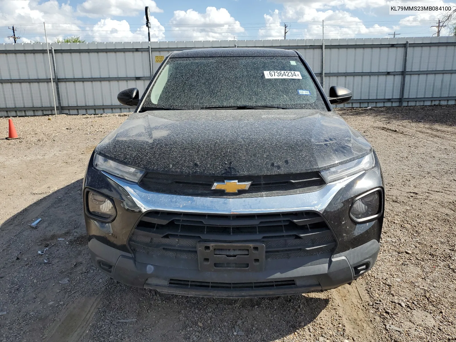 2021 Chevrolet Trailblazer Ls VIN: KL79MMS23MB084100 Lot: 67364234