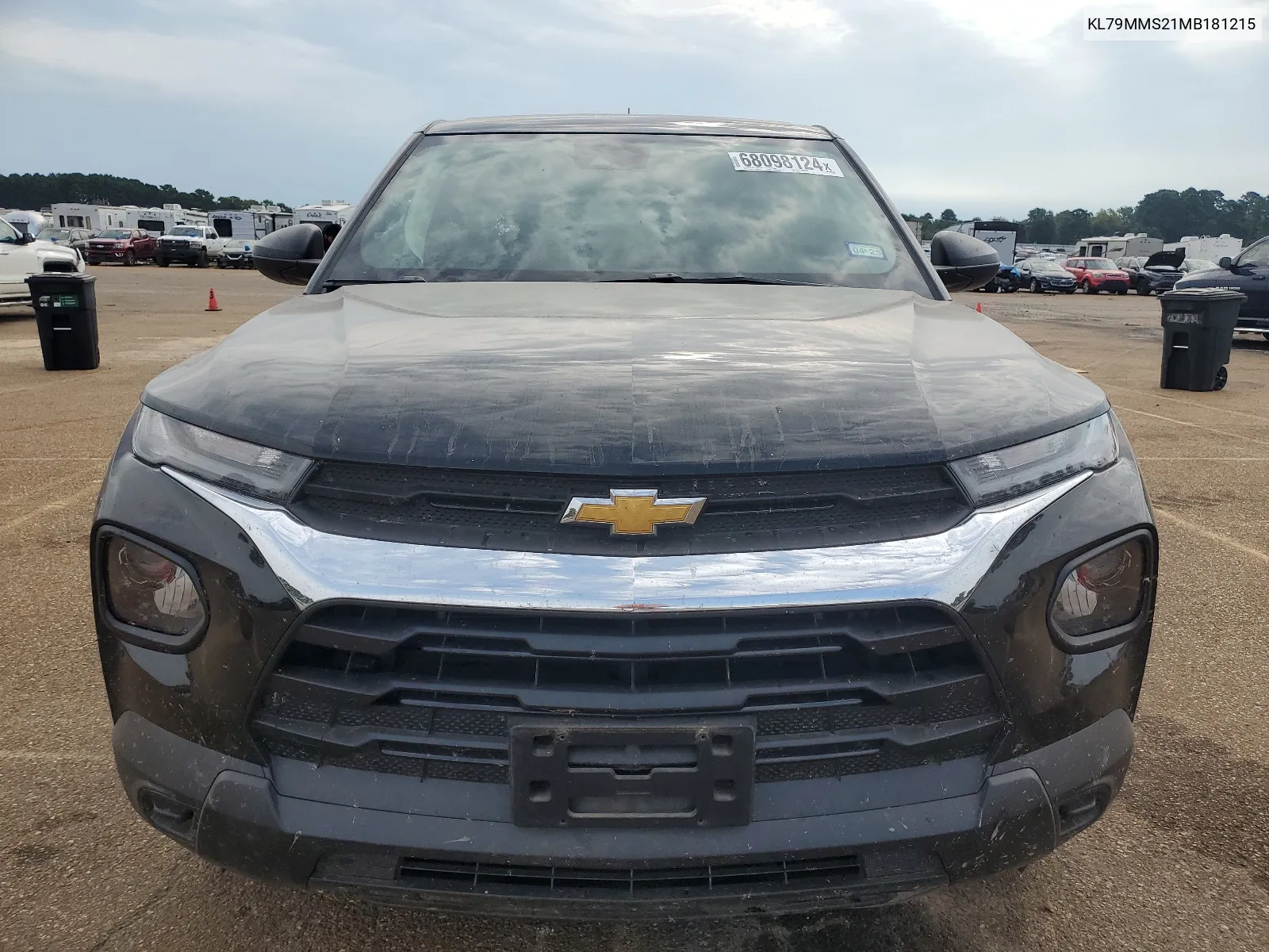 2021 Chevrolet Trailblazer Ls VIN: KL79MMS21MB181215 Lot: 68098124