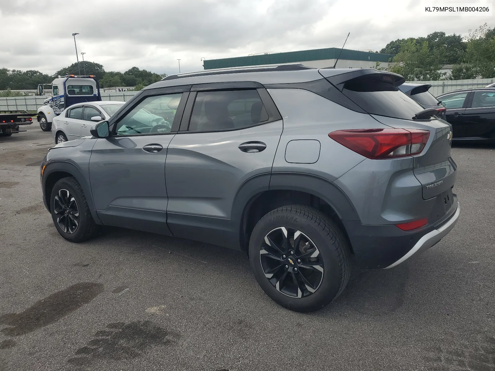 2021 Chevrolet Trailblazer Lt VIN: KL79MPSL1MB004206 Lot: 68250434