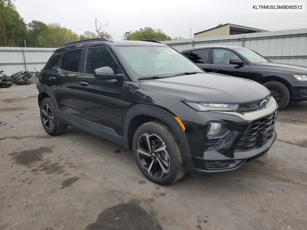 2021 Chevrolet Trailblazer Rs VIN: KL79MUSL5MB080512 Lot: 69090234