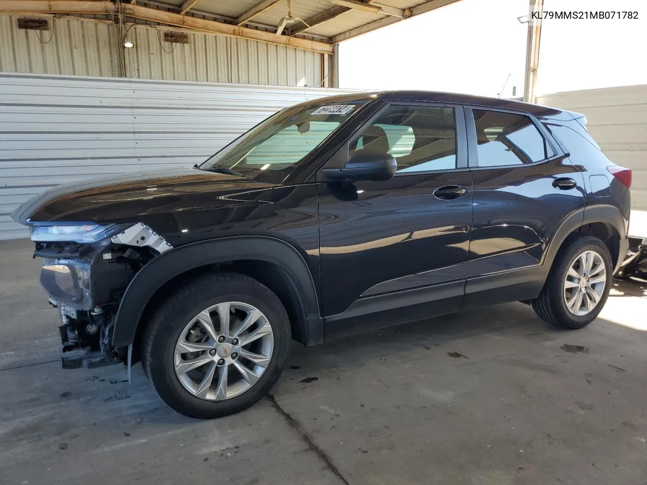 2021 Chevrolet Trailblazer Ls VIN: KL79MMS21MB071782 Lot: 72284414