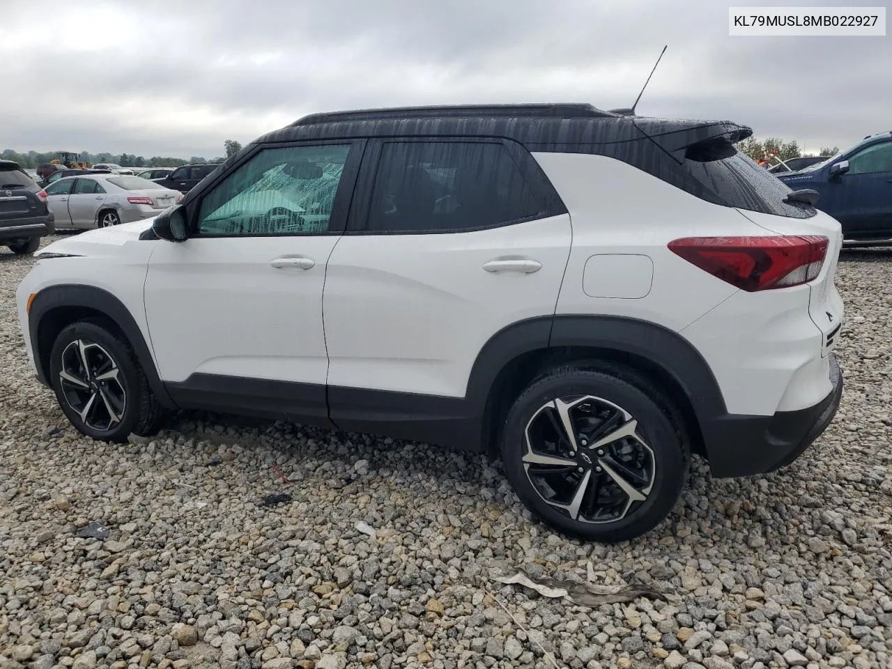 2021 Chevrolet Trailblazer Rs VIN: KL79MUSL8MB022927 Lot: 72620824