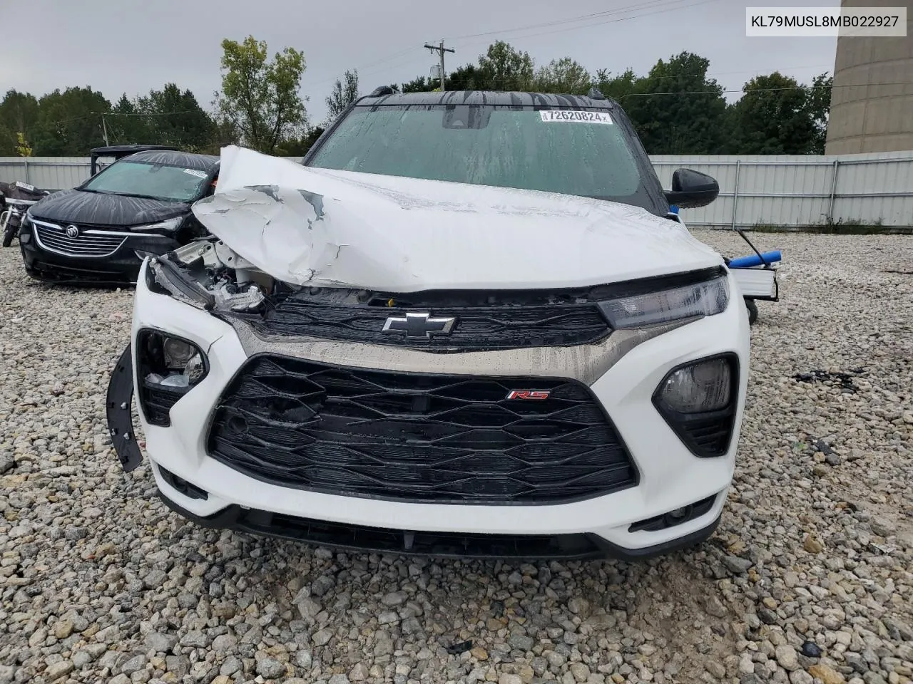 2021 Chevrolet Trailblazer Rs VIN: KL79MUSL8MB022927 Lot: 72620824