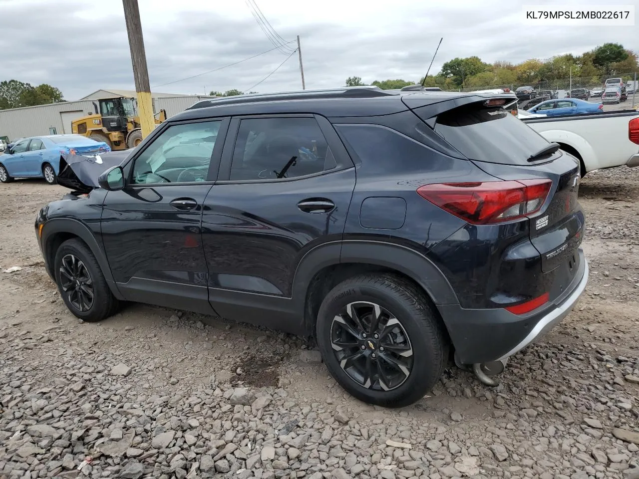 2021 Chevrolet Trailblazer Lt VIN: KL79MPSL2MB022617 Lot: 72950424