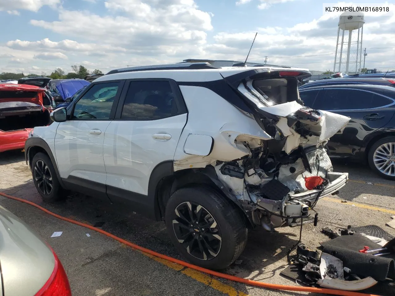 2021 Chevrolet Trailblazer Lt VIN: KL79MPSL0MB168918 Lot: 73157924