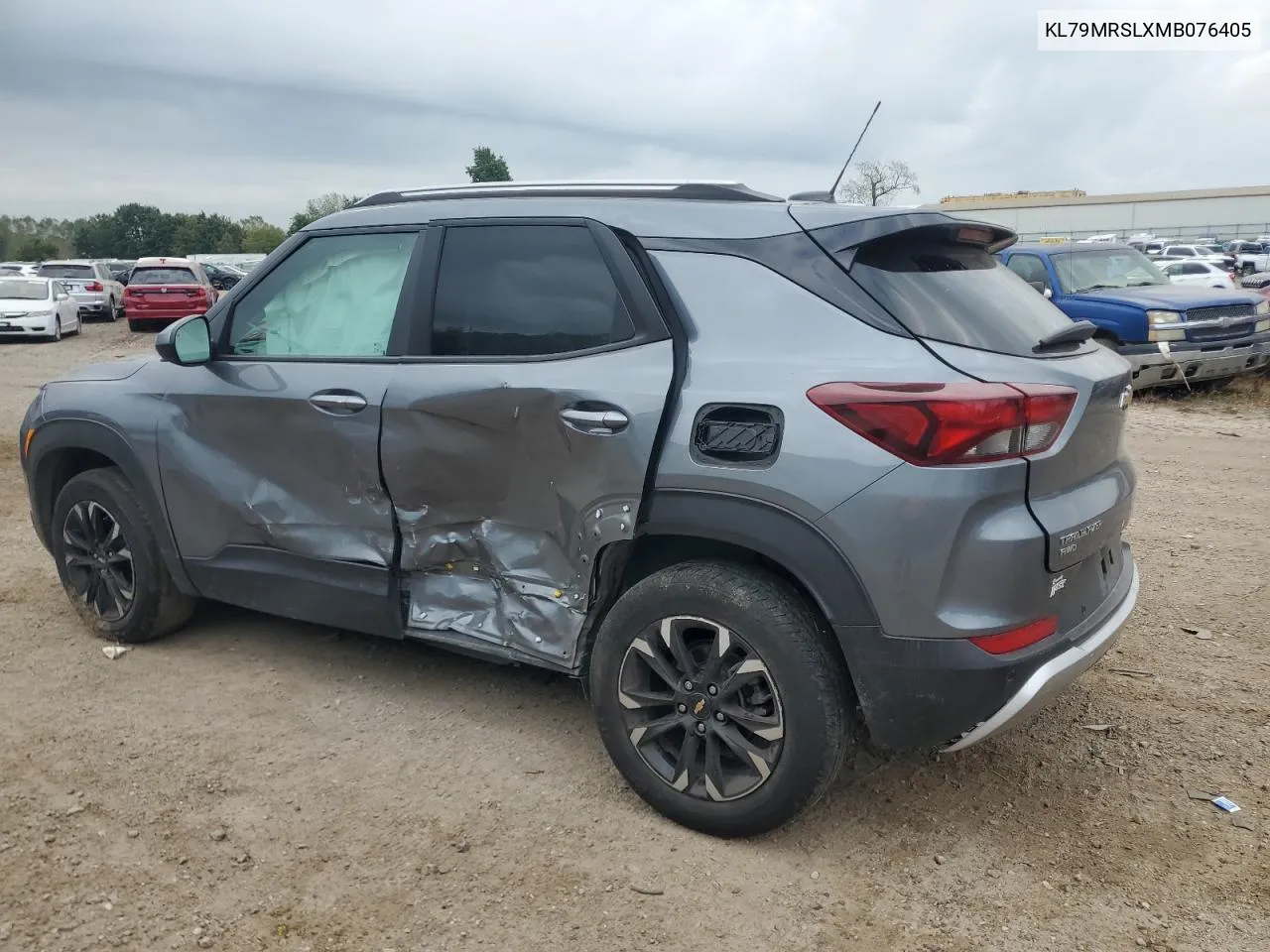 2021 Chevrolet Trailblazer Lt VIN: KL79MRSLXMB076405 Lot: 73178894