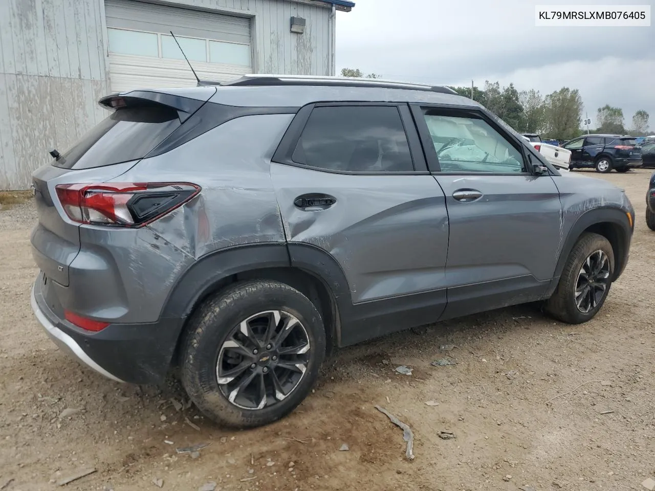 2021 Chevrolet Trailblazer Lt VIN: KL79MRSLXMB076405 Lot: 73178894