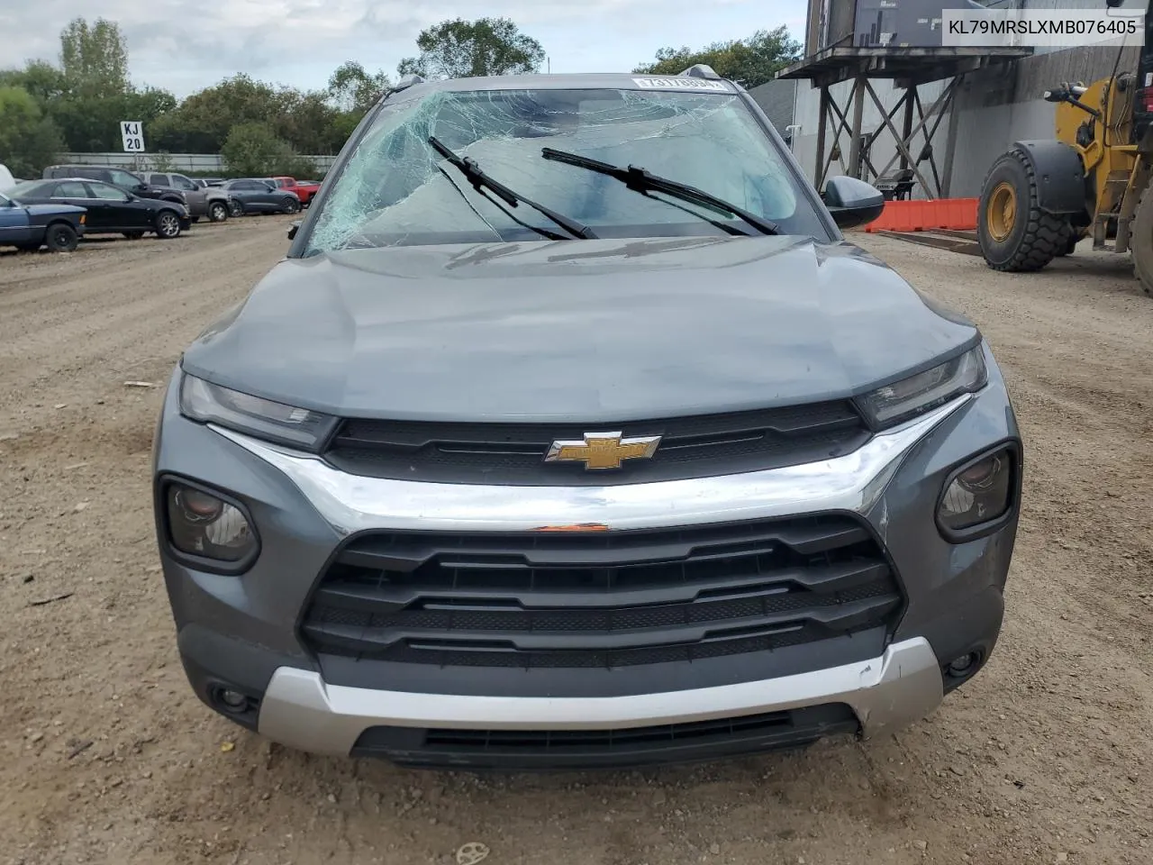 2021 Chevrolet Trailblazer Lt VIN: KL79MRSLXMB076405 Lot: 73178894