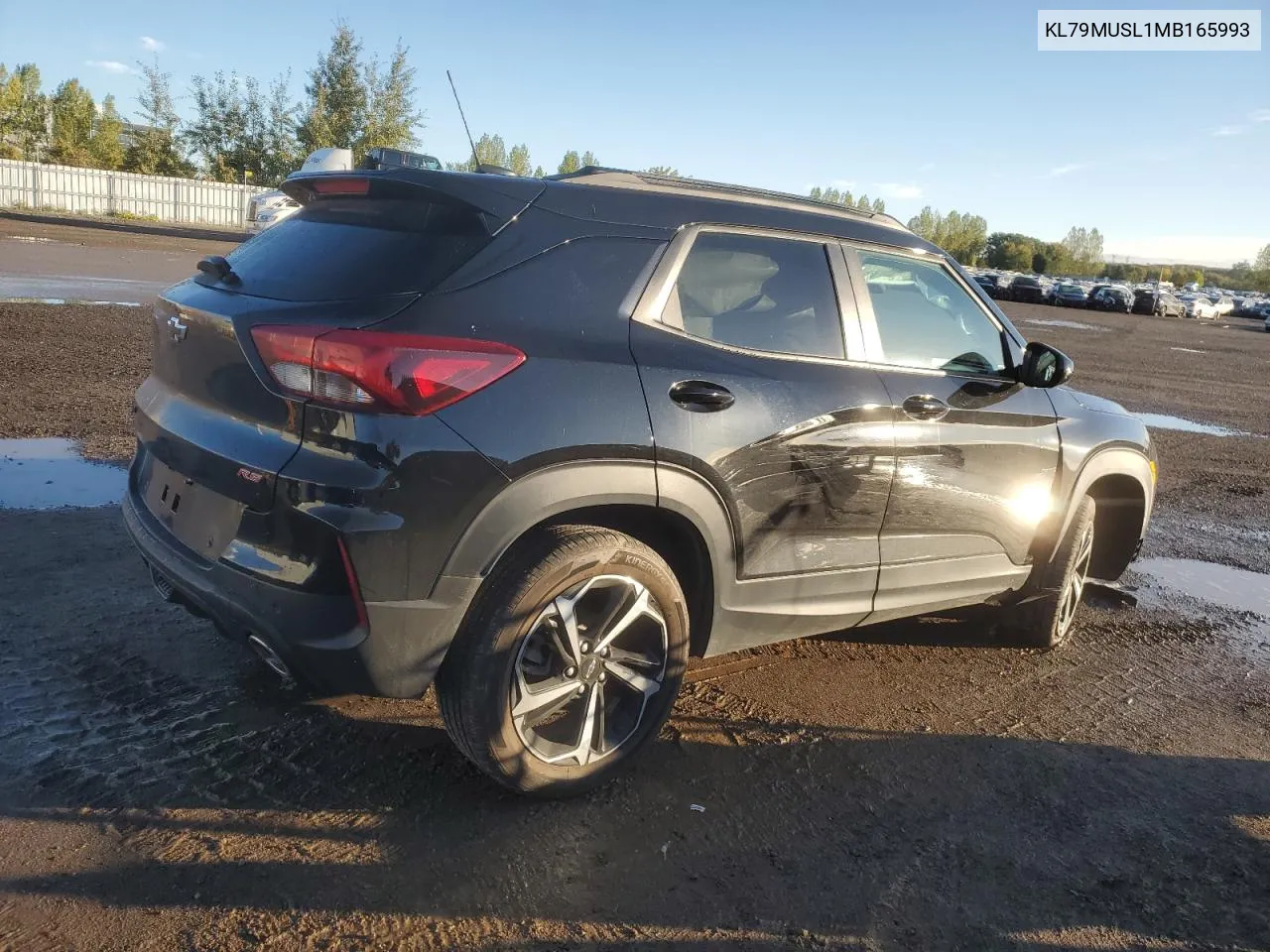 2021 Chevrolet Trailblazer Rs VIN: KL79MUSL1MB165993 Lot: 73312034