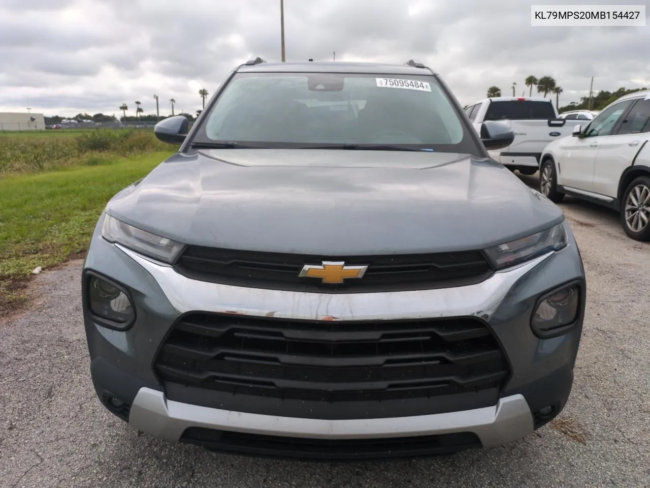 2021 Chevrolet Trailblazer Lt VIN: KL79MPS20MB154427 Lot: 75095484