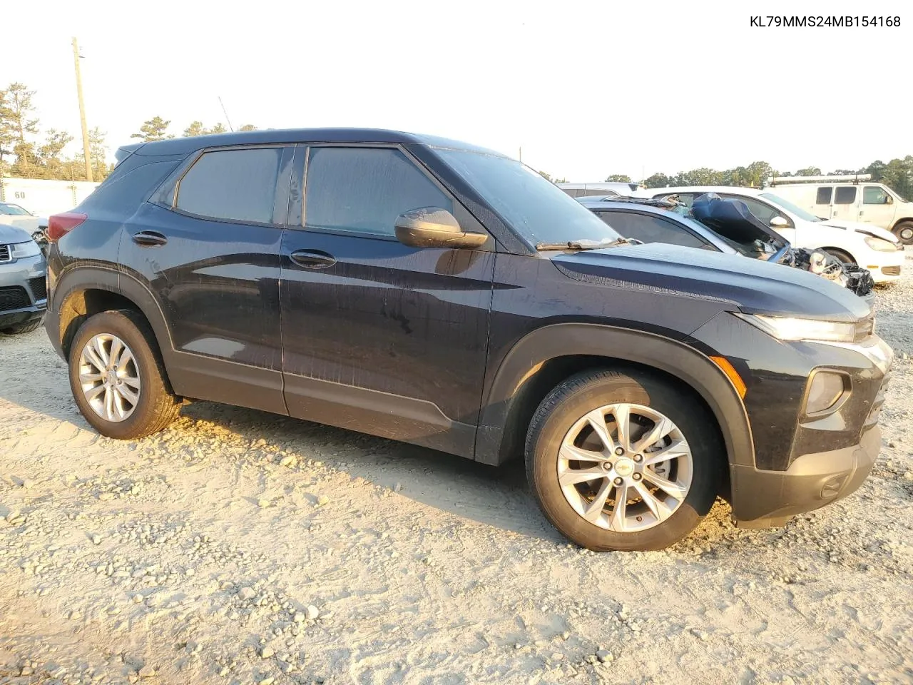 2021 Chevrolet Trailblazer Ls VIN: KL79MMS24MB154168 Lot: 76077664