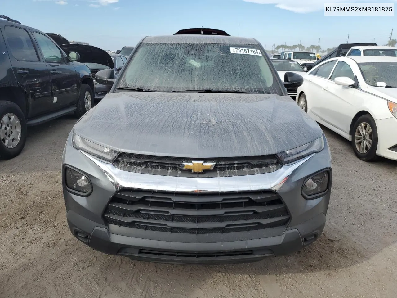 2021 Chevrolet Trailblazer Ls VIN: KL79MMS2XMB181875 Lot: 76167164